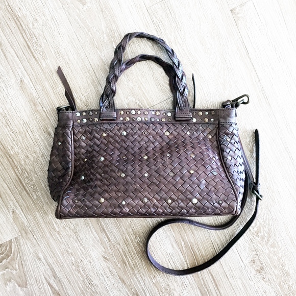 Platania Handbags - woven leather bag